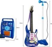 Gitara elektryczna niebieska IMPORT Gitara elektryczna niebieska IMPORT