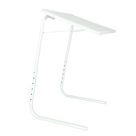 Stolik boczny pod laptopa składany 52x40 cm biały Stolik boczny pod laptopa składany 52x40 cm biały