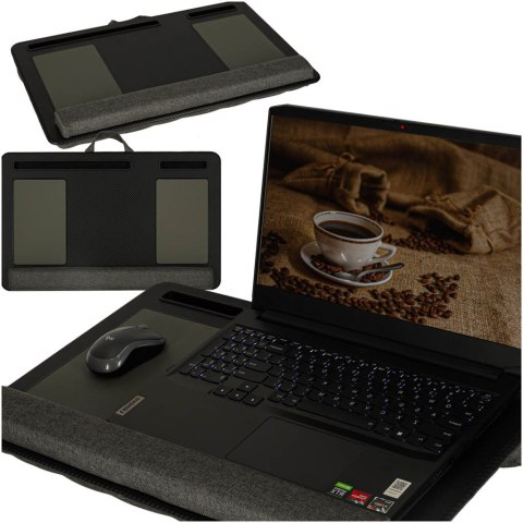 Stolik pod laptopa podstawka czarny Stolik pod laptopa podstawka czarny