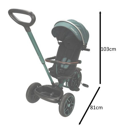Rowerek trójkołowy TRIKE FIX Elite obrotowy zielony Rowerek trójkołowy TRIKE FIX Elite obrotowy zielony