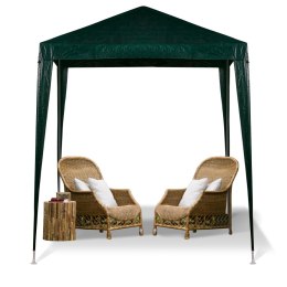Pawilon ogrodowy namiot imprezowy handlowy altana zielony 1,9 x 1,9 m