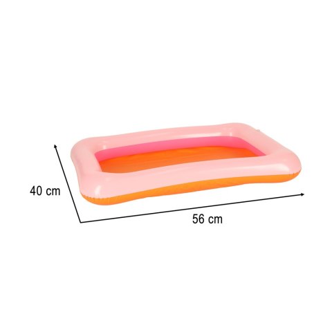 Piasek Kinetyczny w wiaderku 1kg foremki różowy Piasek Kinetyczny w wiaderku 1kg foremki różowy
