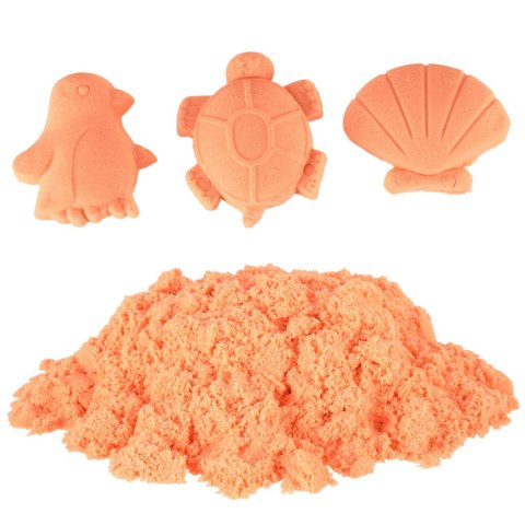 Piasek kinetyczny 1kg w woreczku pomarańczowy Piasek kinetyczny 1kg w woreczku pomarańczowy