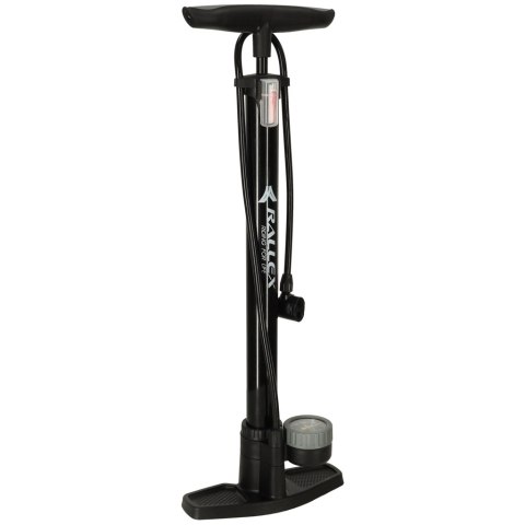 RALLEX Pompka rowerowa podłogowa nożna z manometrem 11bar RALLEX Pompka rowerowa podłogowa nożna z manometrem 11bar