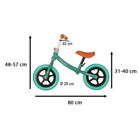 Rowerek biegowy Trike Fix Balance ultra lekki 1,8kg turkusowy Rowerek biegowy Trike Fix Balance ultra lekki 1,8kg turkusowy