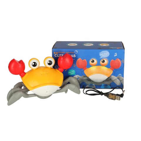 Krab uciekający pełzający czujnik interaktywna akumulator USB Krab uciekający pełzający czujnik interaktywna akumulator USB