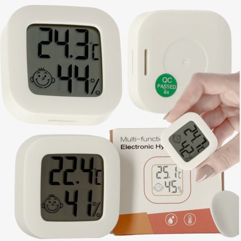 Termometr pokojowy elektroniczny higrometr wilgotnościomierz Termometr pokojowy elektroniczny higrometr wilgotnościomierz