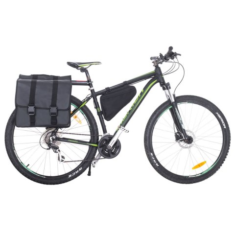 RALLEX Torba sakwa rowerowa podwójna dwukomorowa boczna na rower bagażnik 35L RALLEX Torba sakwa rowerowa podwójna dwukomorowa boczna na rower bagażnik 35L