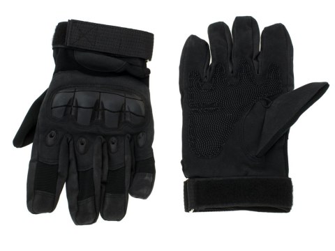 Rękawice taktyczne survival wojskowe ochrona kostek XL czarne Rękawice taktyczne survival wojskowe ochrona kostek XL czarne